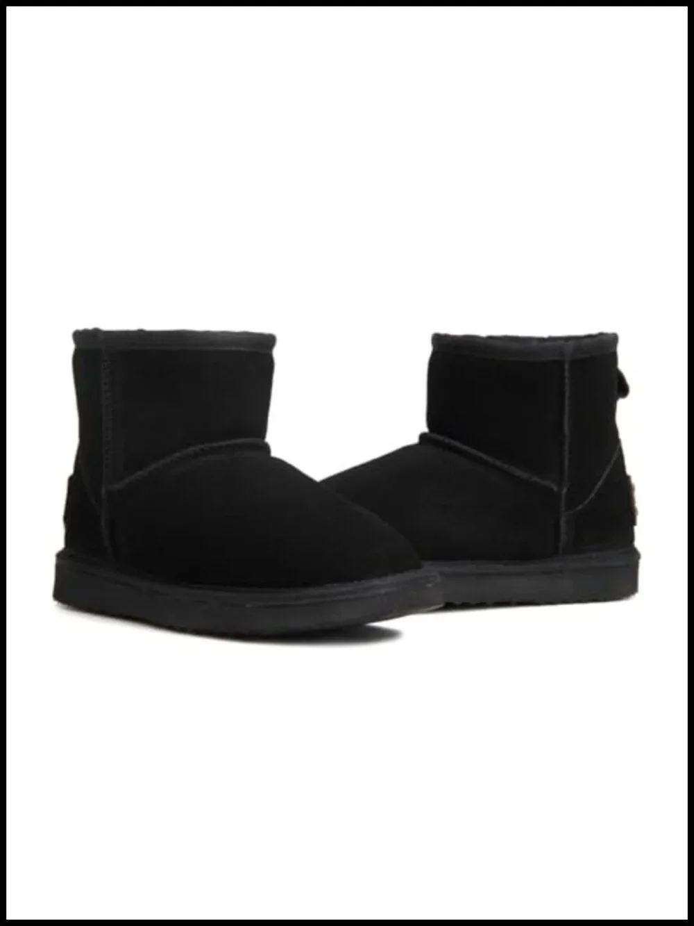 Classic Winter Snow Boots with Faux Fur Lining Waterproof